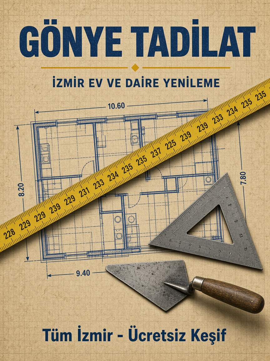Gönye Tadilat İzmir ev ve daire yenileme